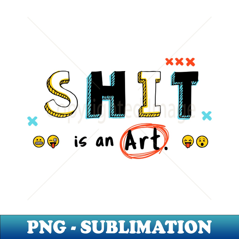 Aesthetic Shit Art LIfe Logo Design - Modern Sublimation PNG | Inspire ...
