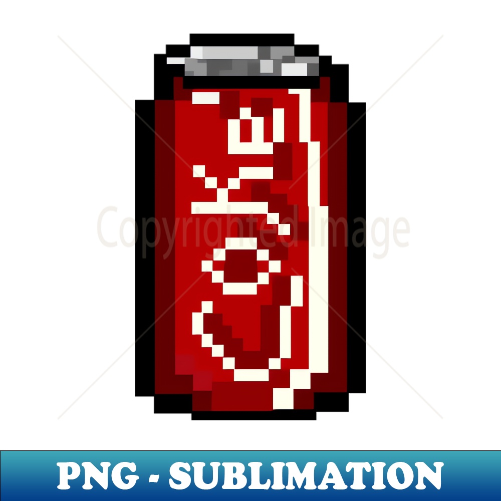 COKE PIXEL ART - High-Resolution PNG Sublimation File - Fash - Inspire ...