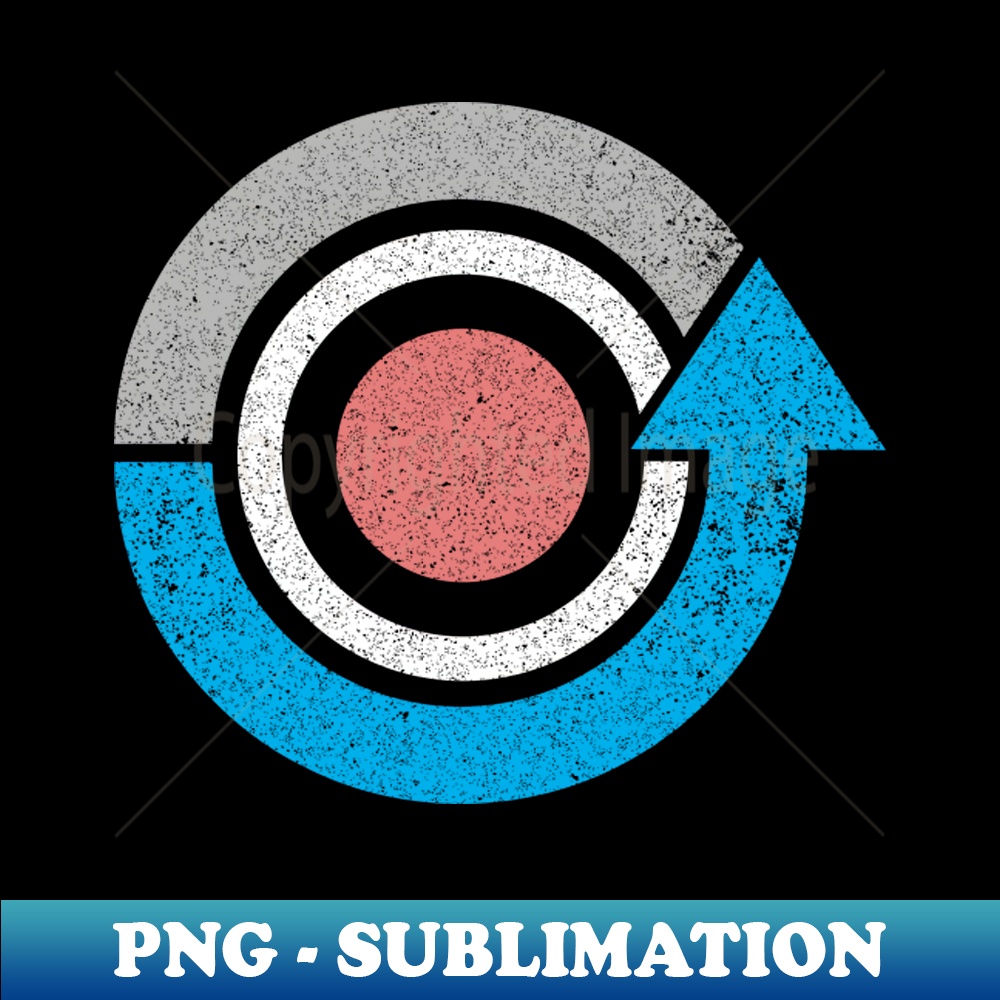 Cool Mod Target distressed style - High-Resolution PNG Subli | Inspire ...