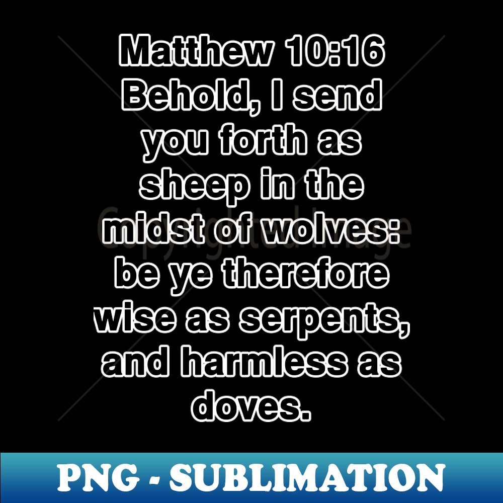 Matthew 1016 King James Version Bible Verse Text - High-Qual | Inspire ...