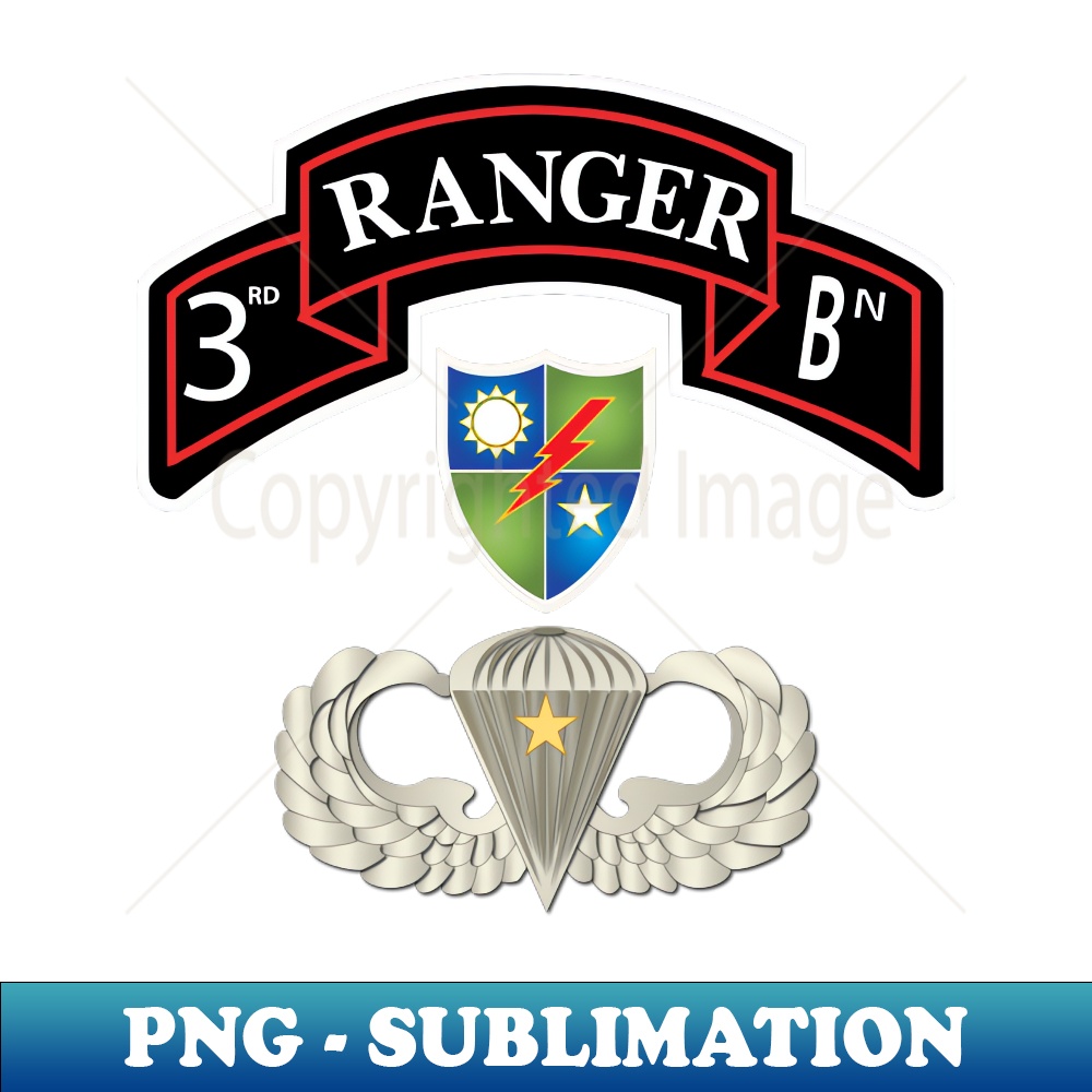 3rd Rgr Bn with DUI - Basic Airborne w Combat Jump Star X 3 | Inspire ...