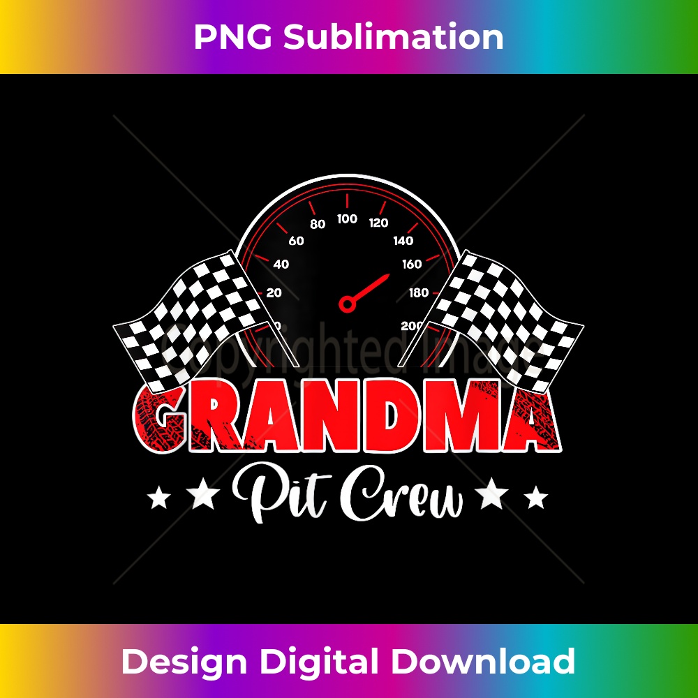 Race Car Racing Family Grandma Pit Crew Birthday Party Fut Inspire