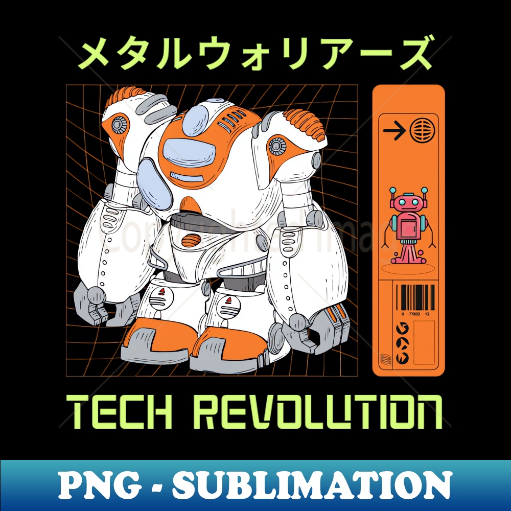 Tech Revolution Robot Anime Manga - Signature Sublimation PN | Inspire ...