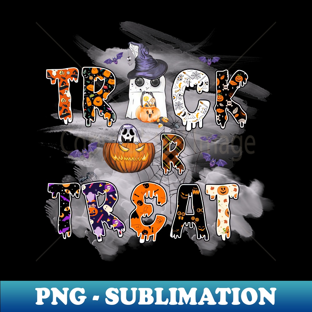 Trick Or Treat - Halloween - Premium PNG Sublimation File - - Inspire ...