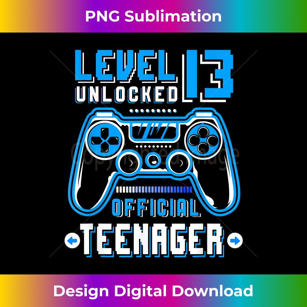 Level 13 Unlocked Official Teenager Video Game 13th Birt - M | Inspire ...