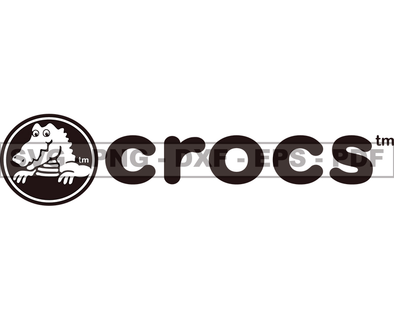 Crocs Logo Svg, Fashion Brand Logo 138 - Inspire Uplift