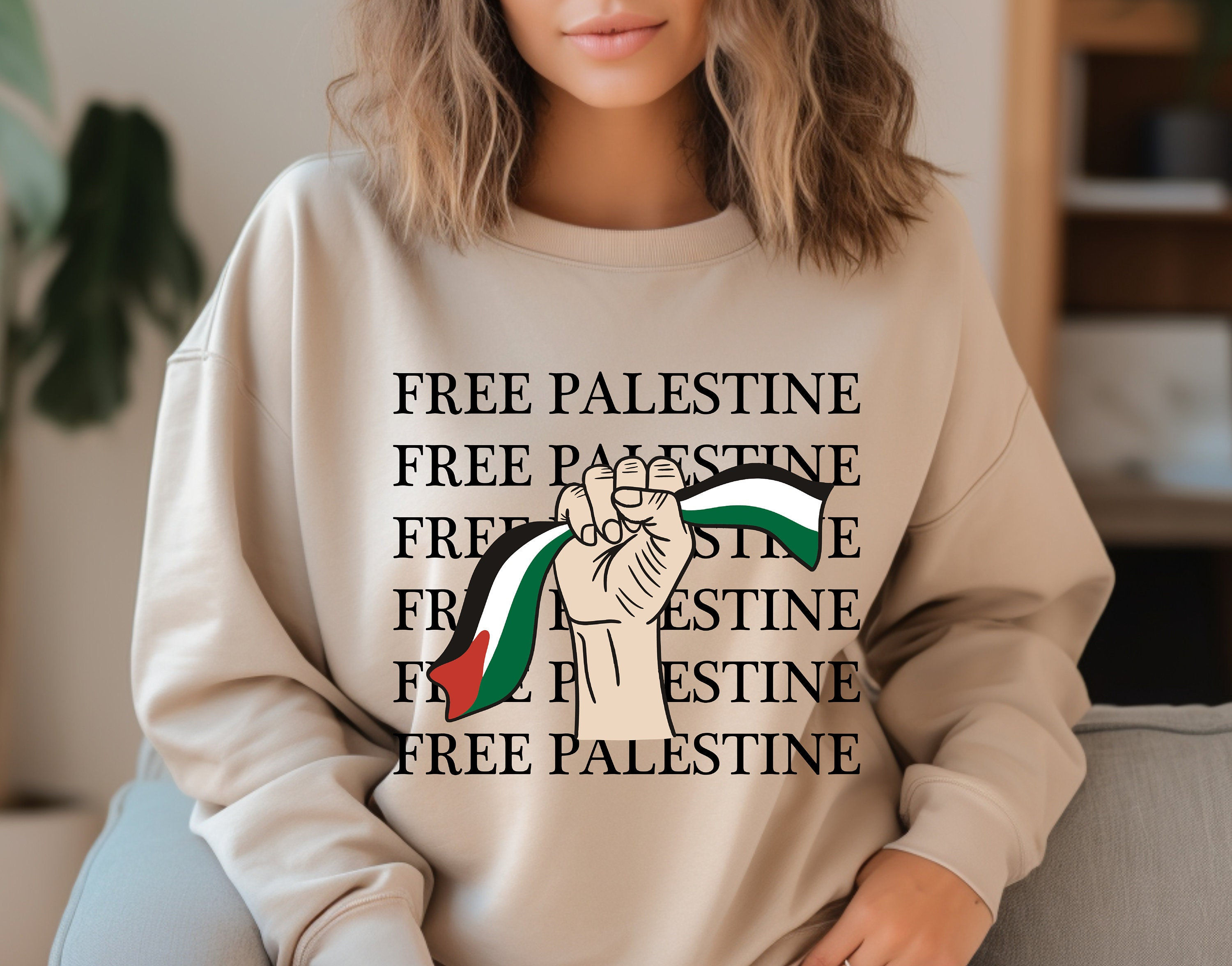 Support Palestine Sweater, Save Palestine Hoodie, Strong Pal - Inspire