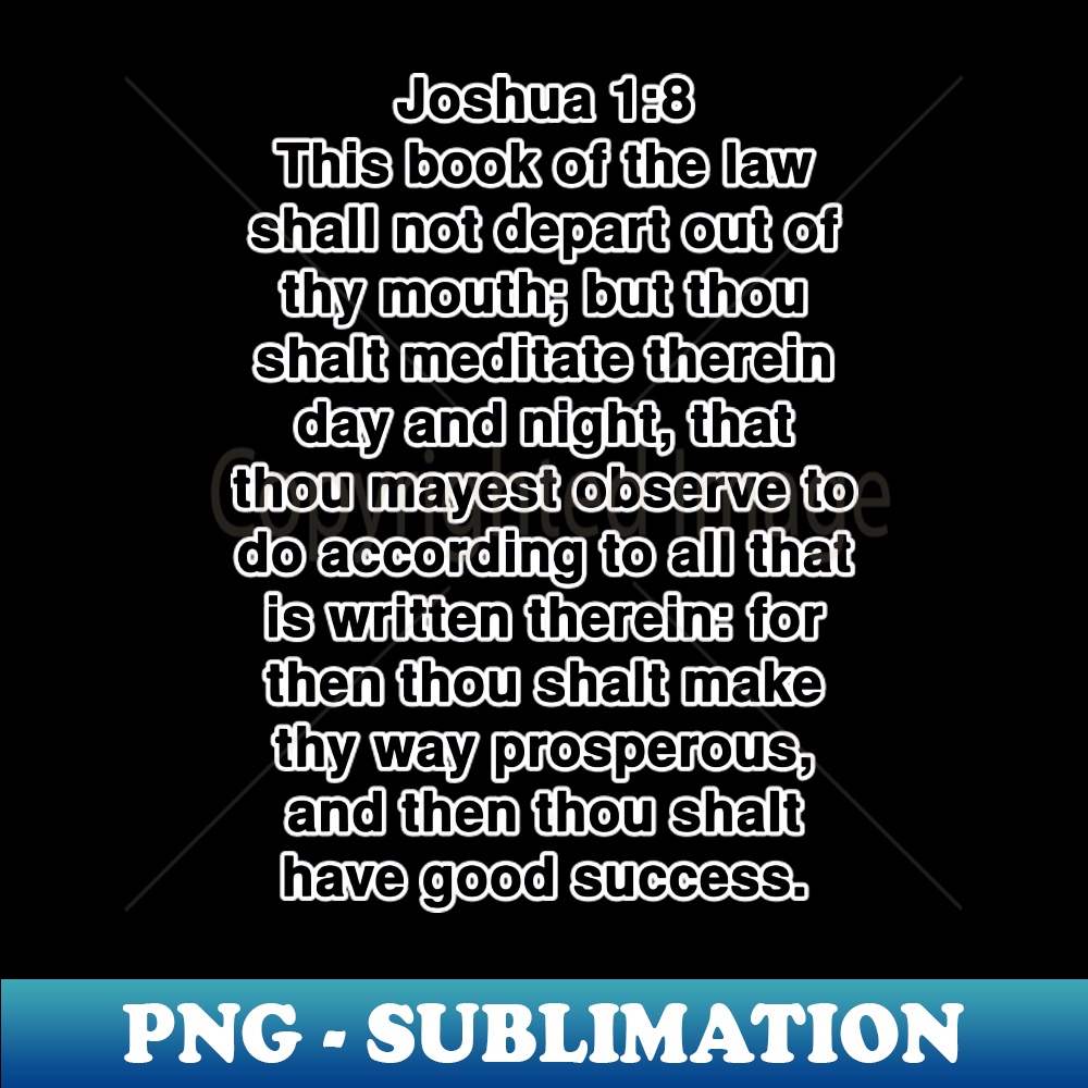 Joshua 18 King James Version KJV Bible Verse Typography - S | Inspire ...