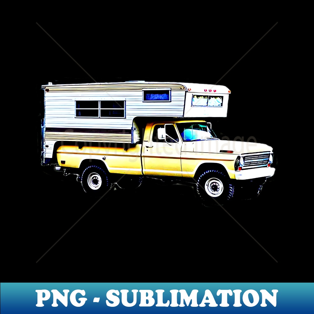 Pickup Truck Camper Truck Bed Camper Vintage Camper Retro Ca Inspire