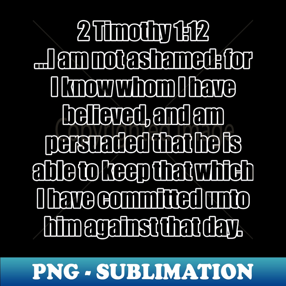 2 Timothy 112 King James Version KJV Bible Verse Typography | Inspire ...