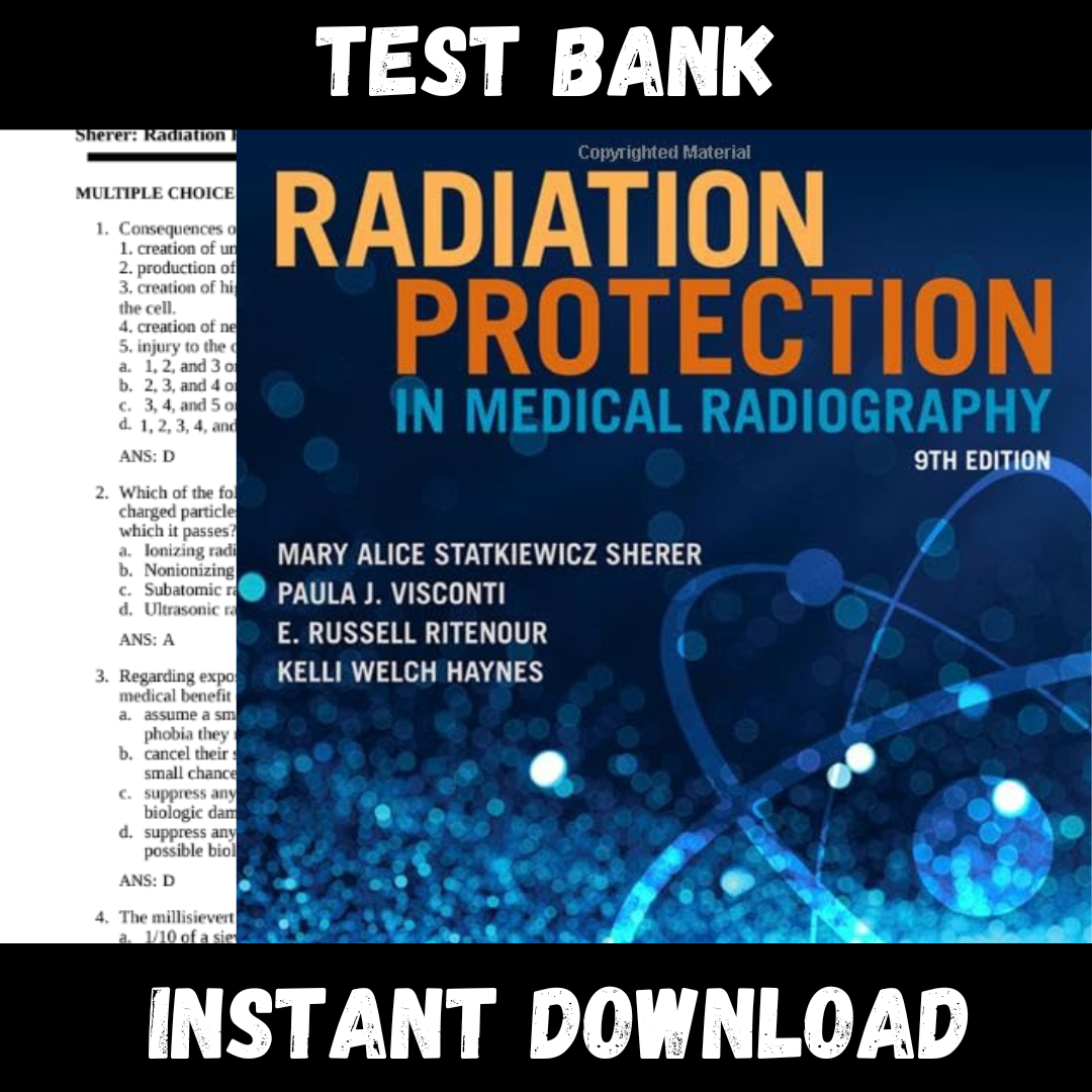 All Chapters Radiation Protection in Medical Radiography 9th Inspire