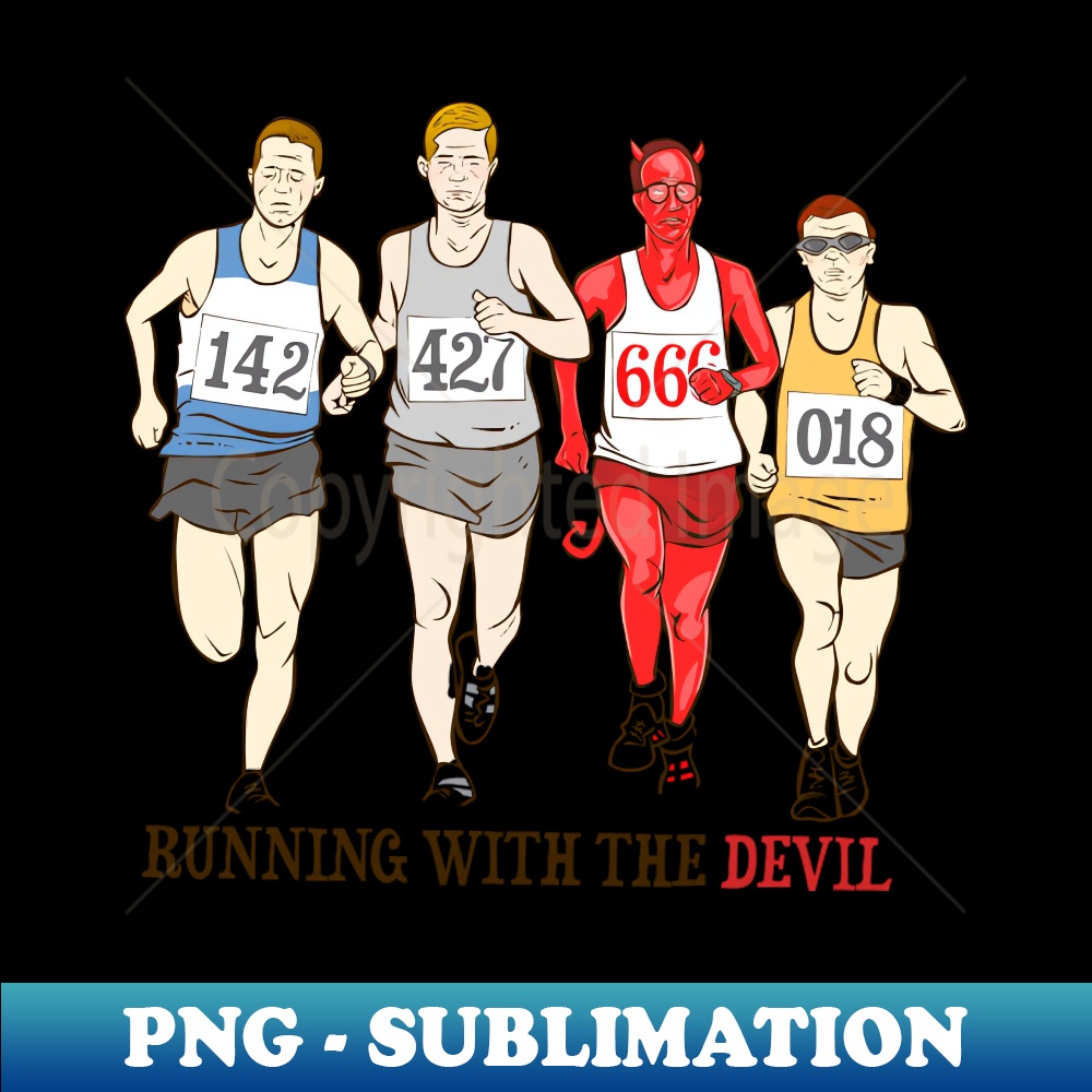 literally running with the literal devil - PNG Sublimation D | Inspire ...