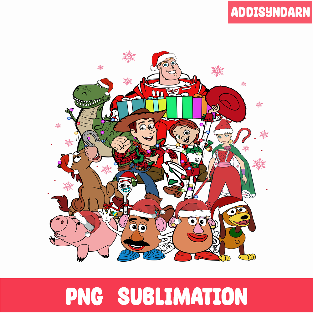 Toy Story Christmas Final PNG Inspire Uplift