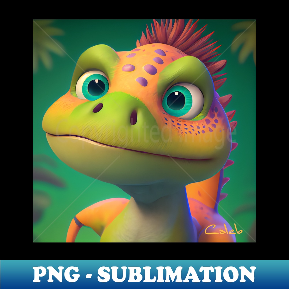 Baby Dinosaur Dino Bambino Caleb PNG Transparent Sublima Inspire