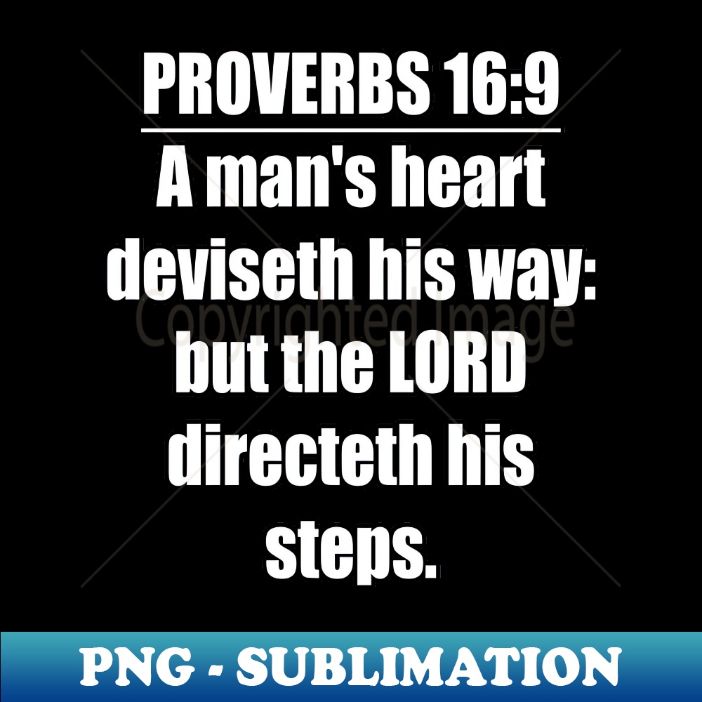 Proverbs 169king james version bible verse retro png subli inspire