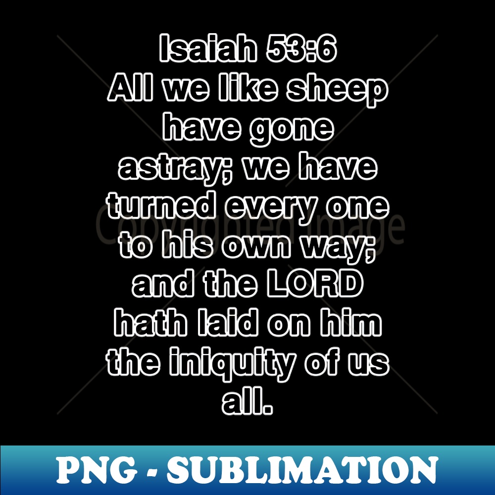 Isaiah 536 King James Version KJV Bible Verse Typography Inspire Uplift Isaiah 536 king james version kjv bible verse typography inspire uplift