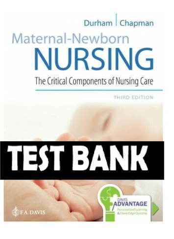 TEST BANK maternal newborn nursing 3rd edition | Inspire Uplift