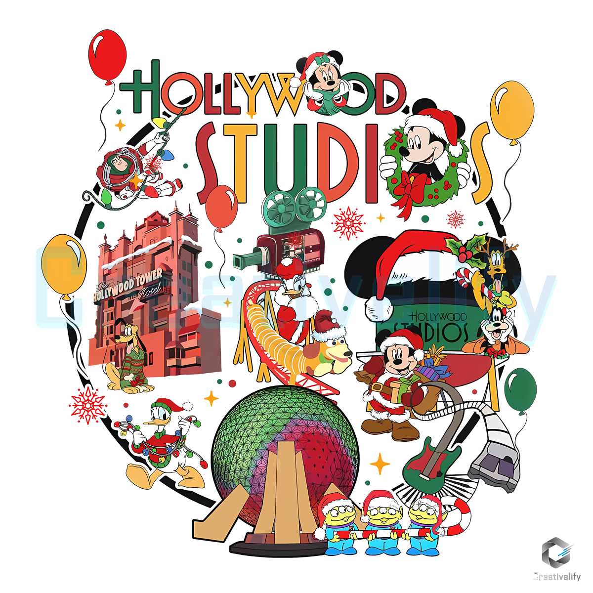 Hollywood Studios PNG Mickey Friends Toy Story File Inspire Uplift