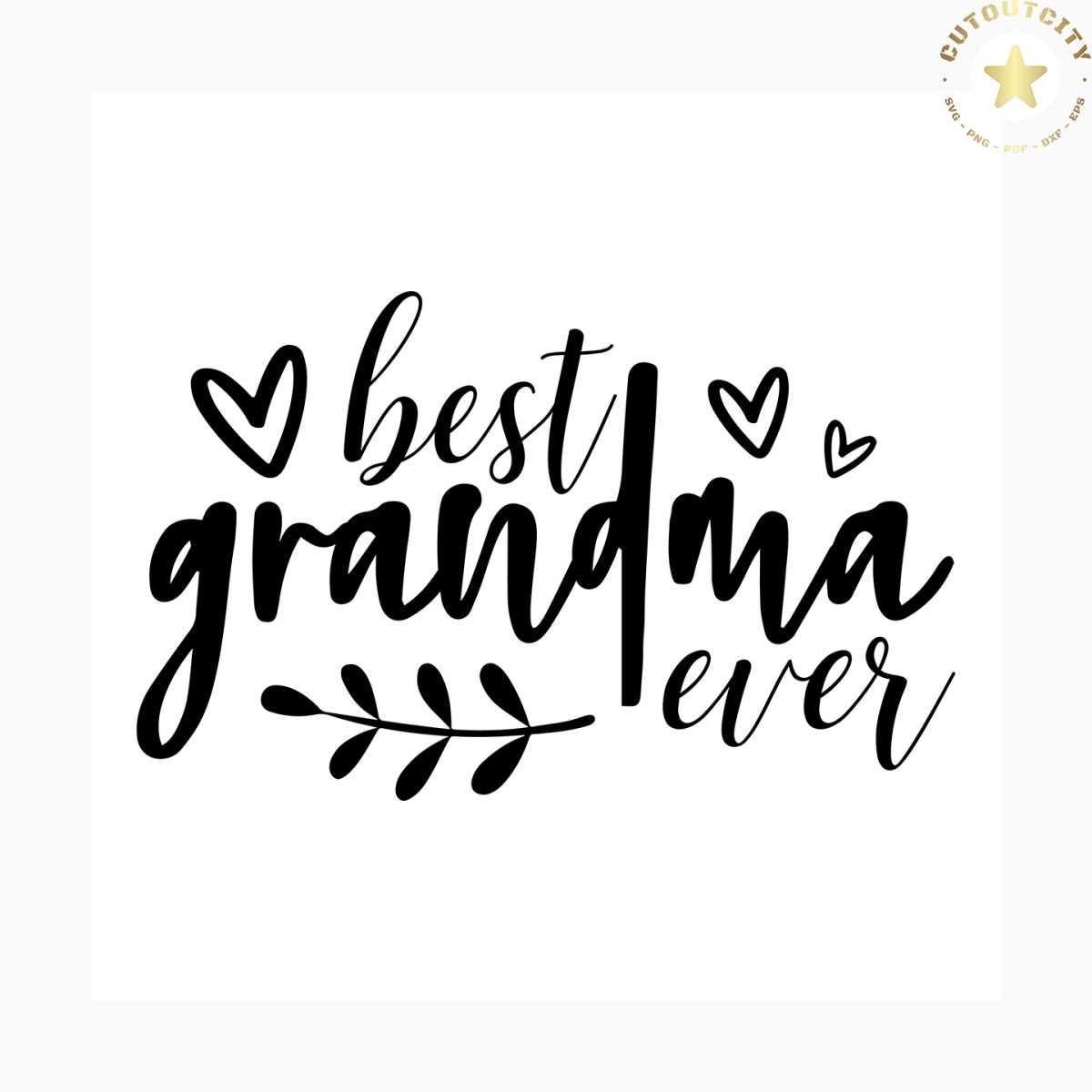 Best grandma ever svg free, quote svg, grandma svg, instant Inspire