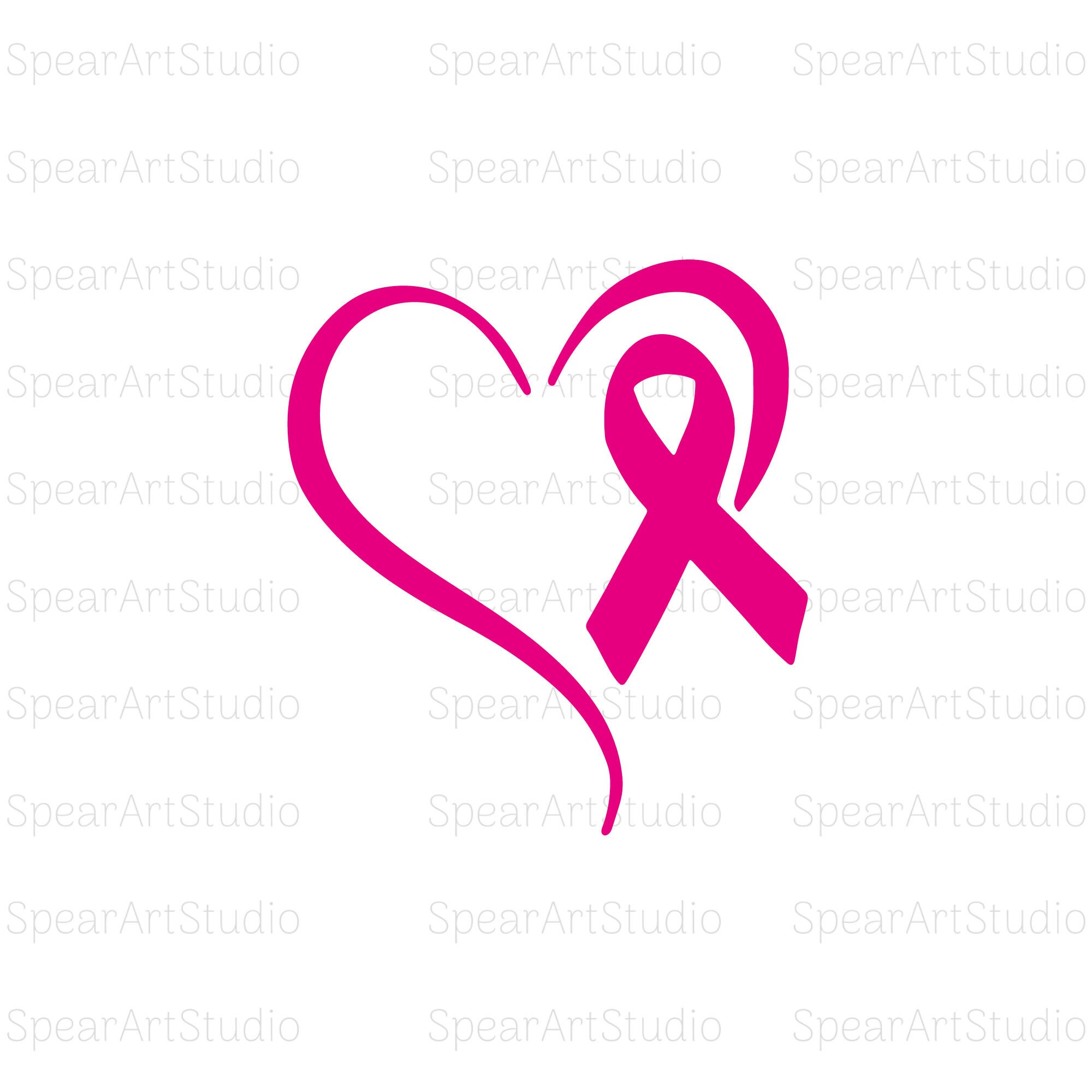Awareness Ribbon Svg, Ribbon Vector, Cancer Awareness Ribbon - Inspire