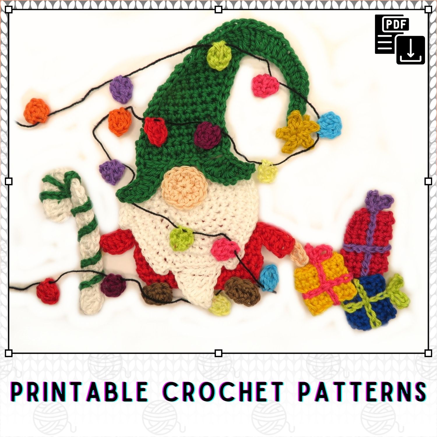 Christmas Gnome Crochet Applique Pattern | Inspire Uplift christmas-gnome-crochet-applique-pattern-inspire-uplift