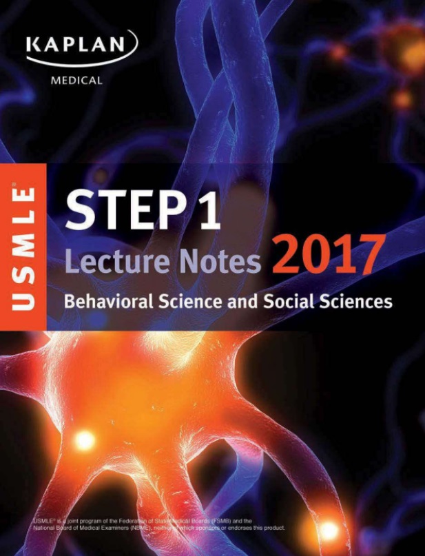 Kaplan USMLE step 1 Behavioral science and Social sciences l Inspire