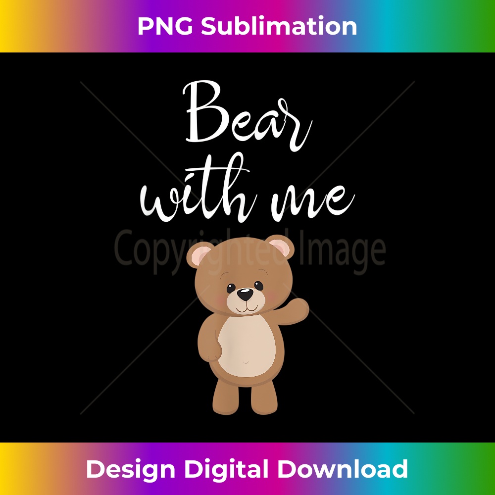 Bear with me printed Mens T-Shirt