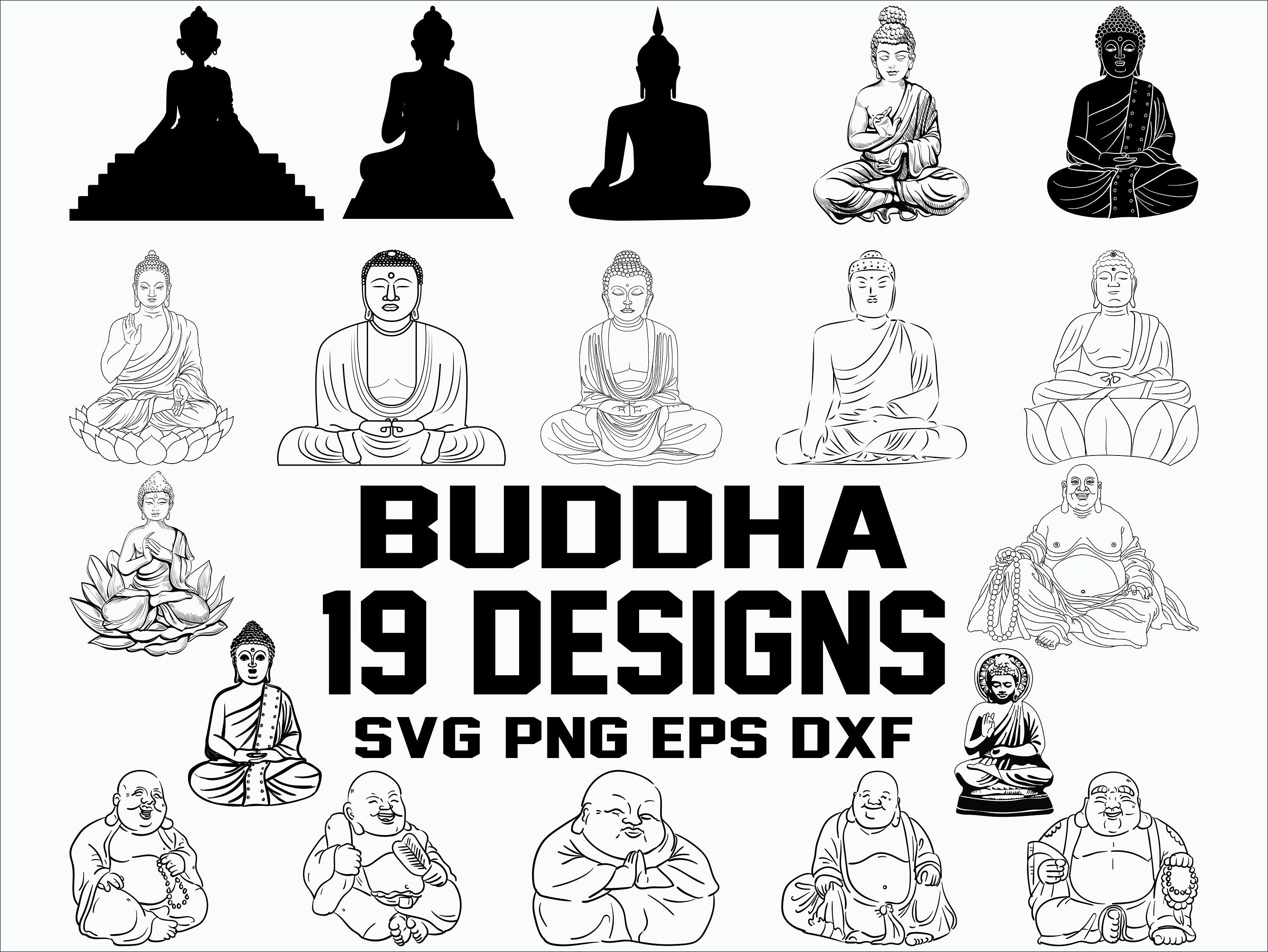 Buddha svg, buddhism svg, buddhist svg, religion svg | Inspire Uplift