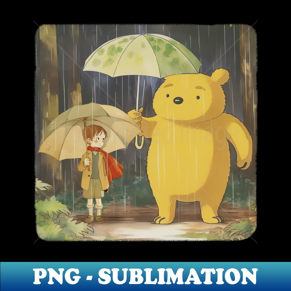 Modern Pooh Graphics Winnie the pooh - Modern Sublimation PNG File - Create with | Inspire ...