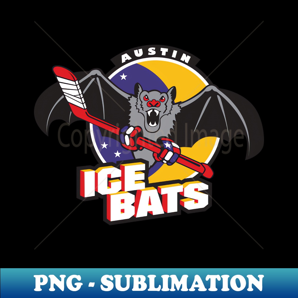 Ice Bat Austin Ice Bats - Aesthetic Sublimation Digital File - Add a | Inspire ...