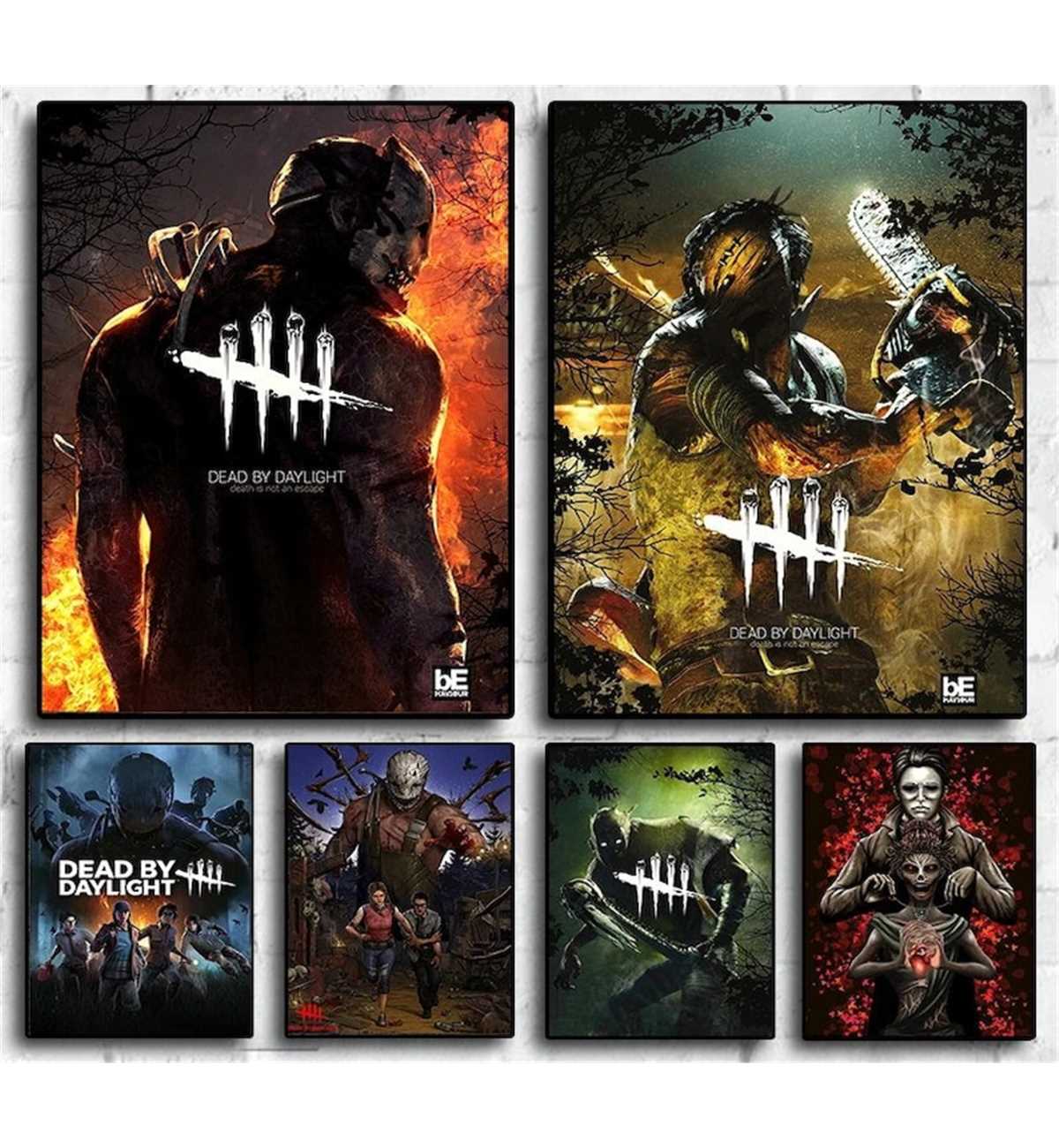 Dead by Daylight poster -7 models-Dead by Daylight | Inspire Uplift