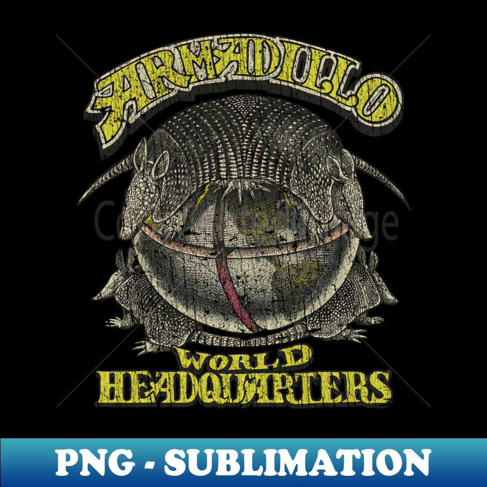 Armadillo World Headquarters 1970 Instant Sublimation Digi Inspire