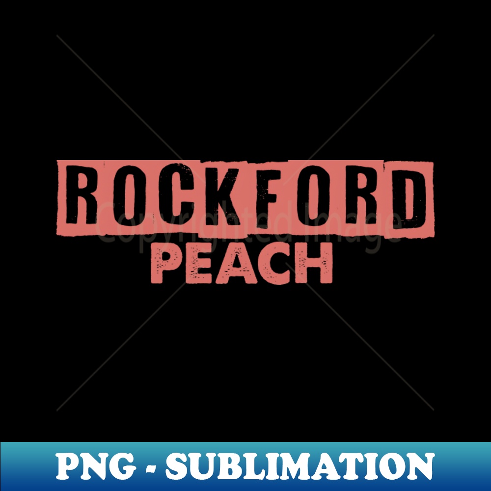 Autocollants Vinyliques Haute Qualité 'Rockford Peaches' - Multi-couleurs - Fabriqués Aux USA