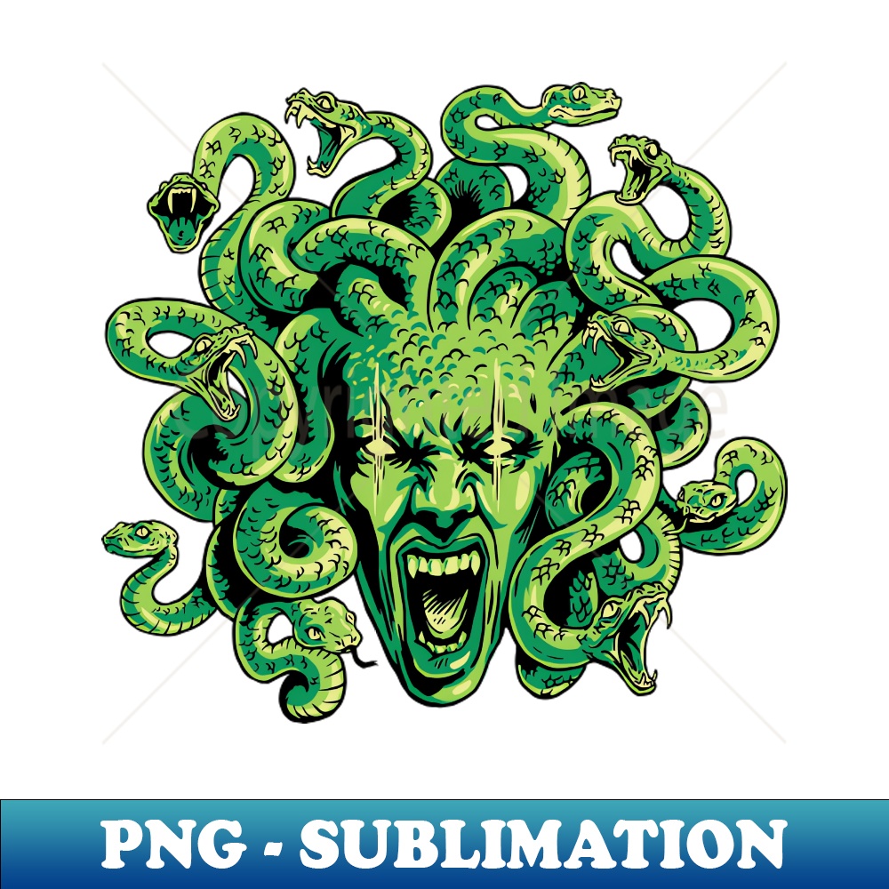 Ancient Greek Mythology Medusa Illustration - Special Editio | Inspire ...