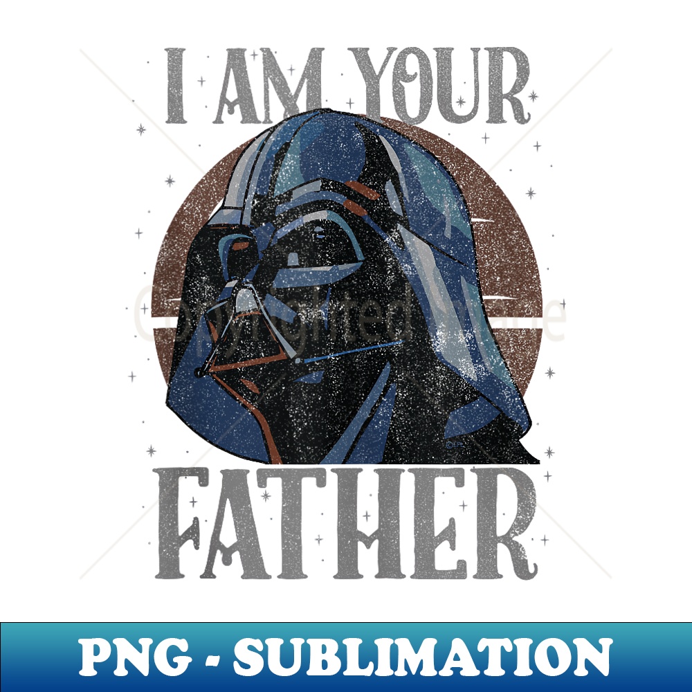 Star Wars Darth Vader I Am Your Father Retro png | Inspire