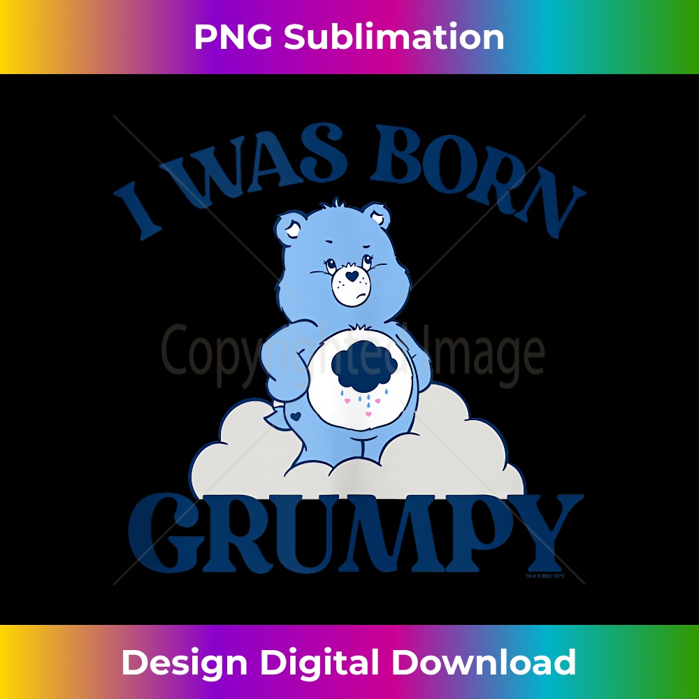 Care Bears Grumpy Bear I Was Born Grumpy Cute Cloudy Icon Ta - Inspire ...