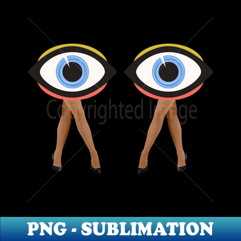 The Swinging Eyes PNG Transparent Digital Download File fo Inspire Uplift