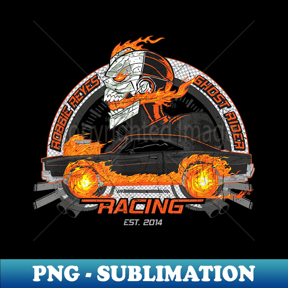 Marvel Ghost Rider Hell Car Robbie Reyes Racing - Artistic S | Inspire ...