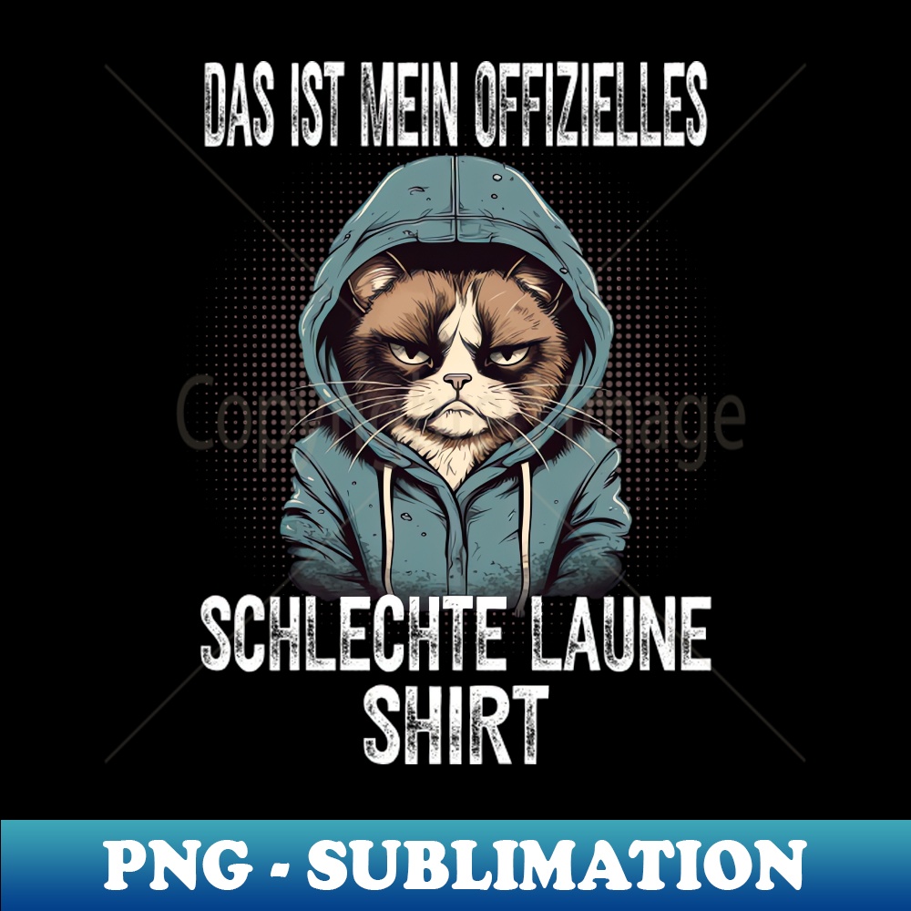 Lustiger Spruch Katze Sarkasmus Schlechte Laune - Premium PN - Inspire