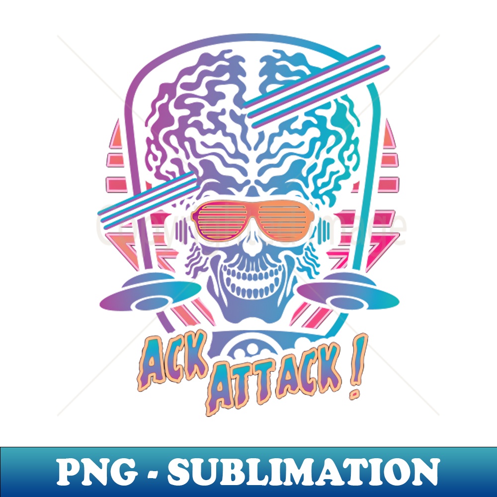 Ack Attack - PNG Transparent Sublimation Design - Add a Fest - Inspire ...