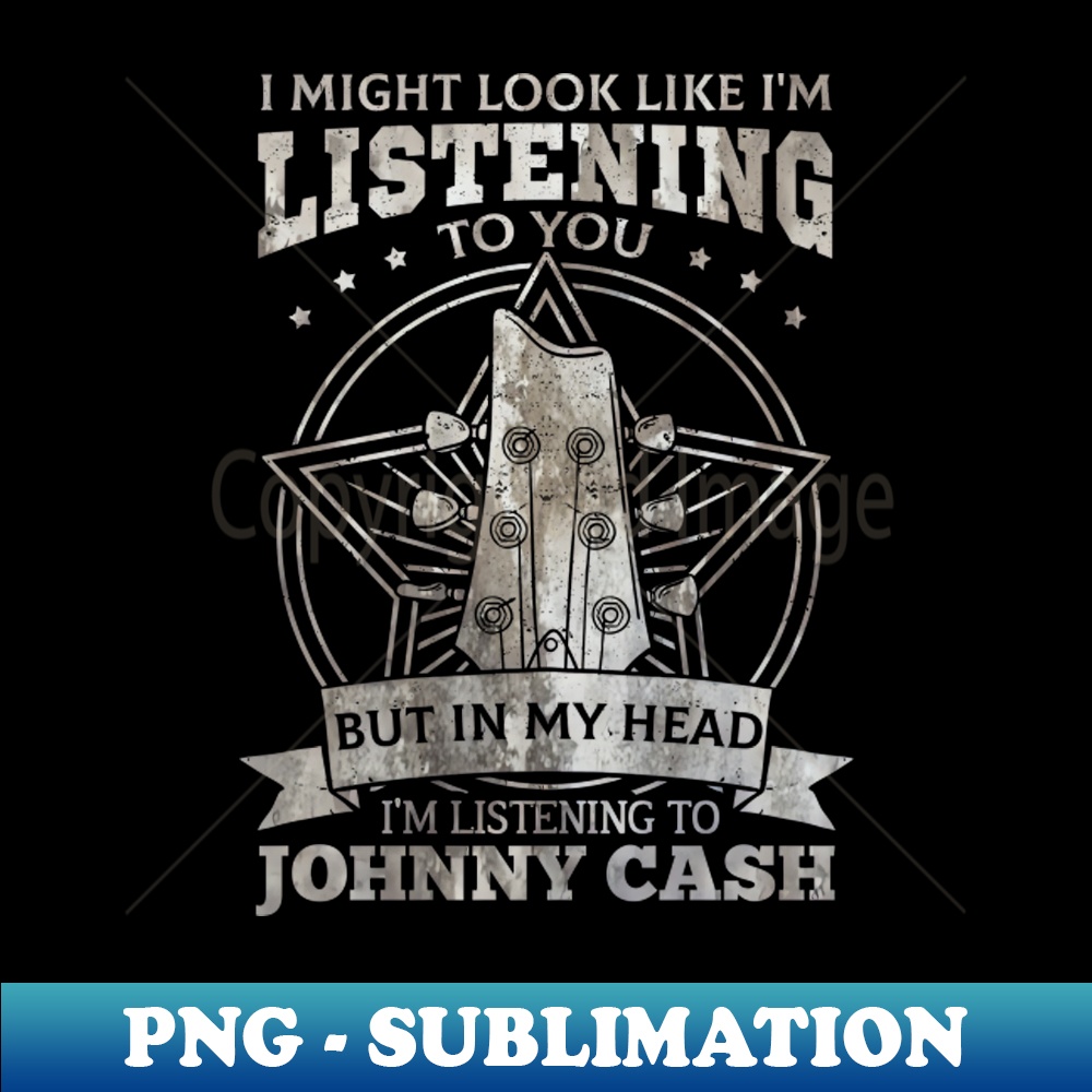 Johnny Cash - Digital Sublimation Download File - Defying th - Inspire ...