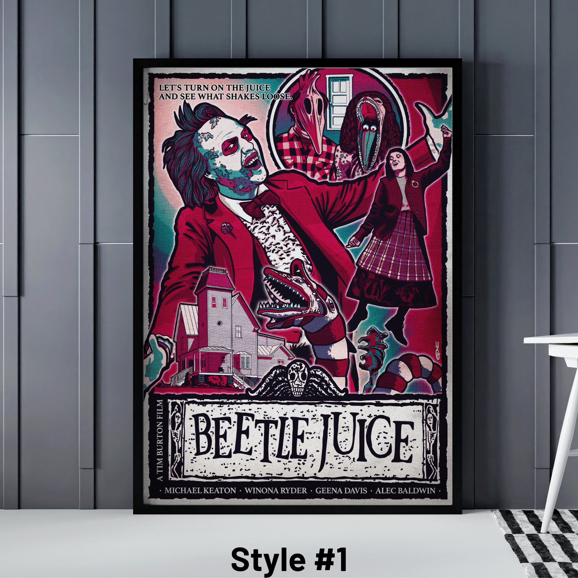 Beetlejuice Poster, 7 Different Beetlejuice Posters, Beetlej Inspire