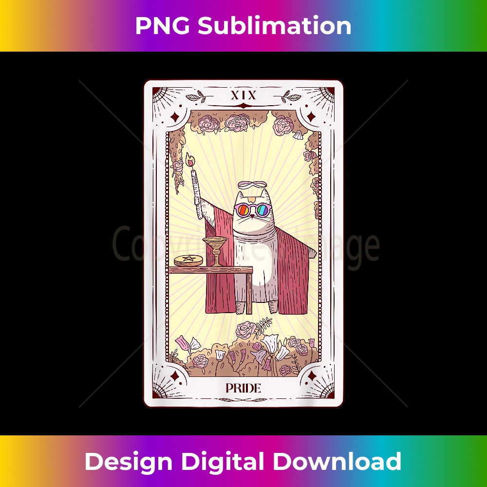 Gay Pride Tarot Card Cats Tarot Rainbow Glasses LGBTQ Queer | Inspire ...