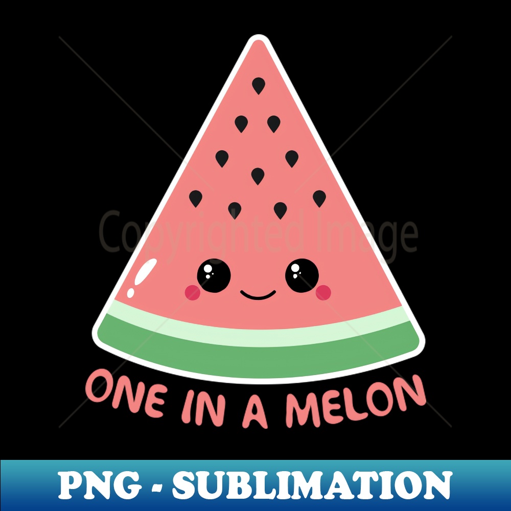 One In A Melon - PNG Transparent Sublimation Design - Boost | Inspire ...