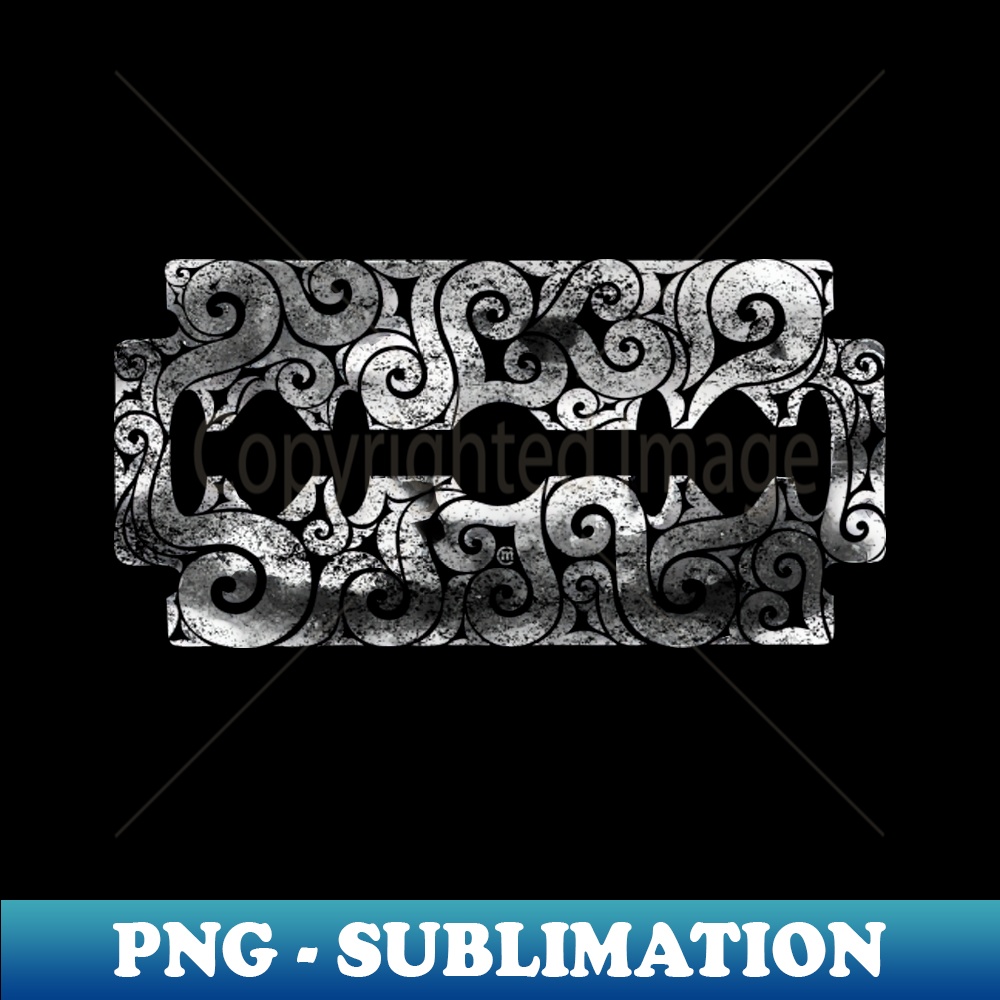 Swirly Razor Blade - Professional Sublimation Digital Downlo | Inspire ...