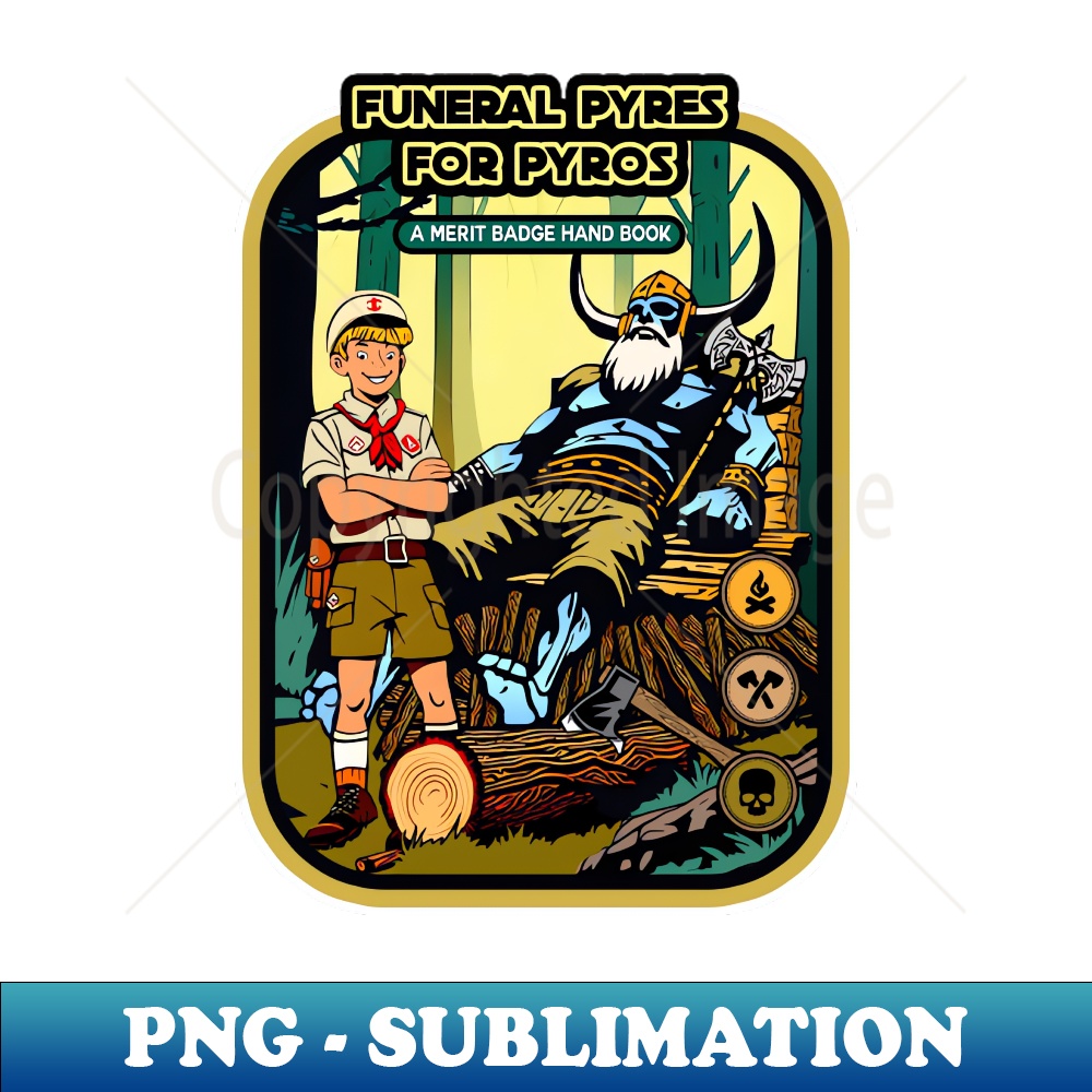 Funeral Pyres for Pyros - Signature Sublimation PNG File - P - Inspire ...