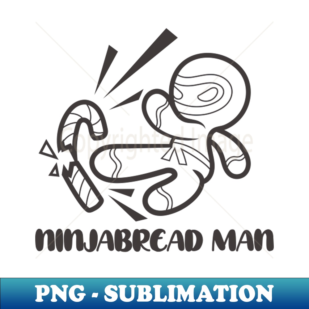 Ninjabread Man - PNG Transparent Digital Download File for S - Inspire ...