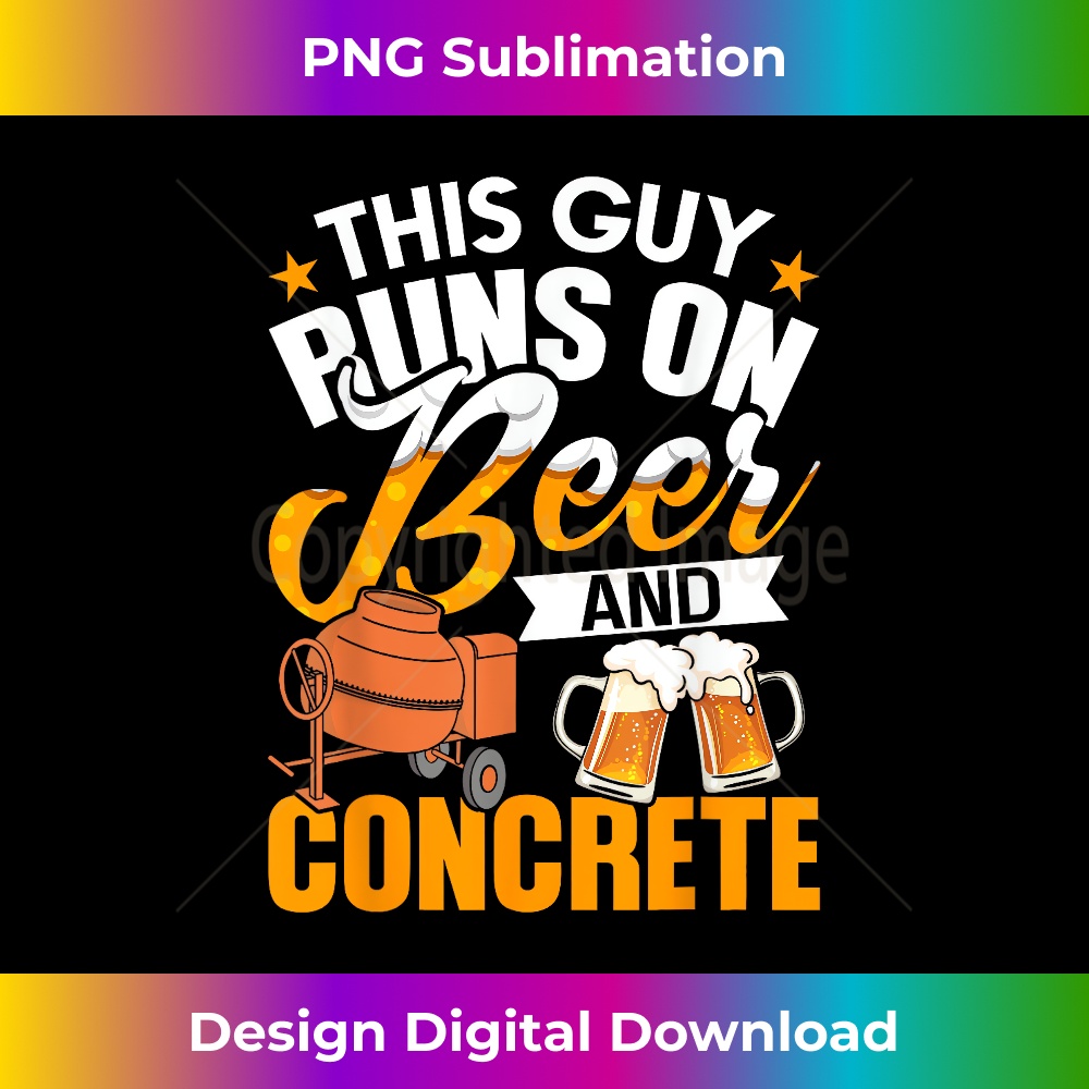 Concrete Finisher Beer Cement Worker Apprecia Bespoke Subl Inspire