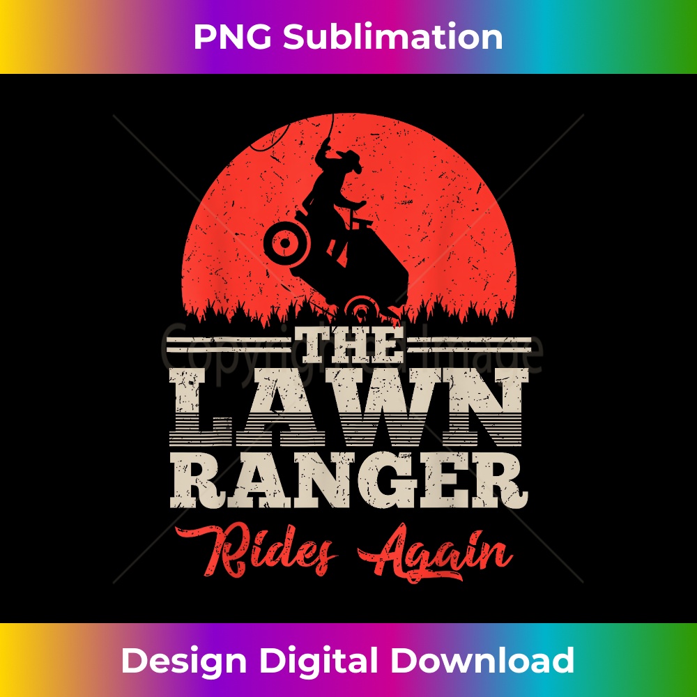 The Lawn Ranger Rides Again Cute Lawn Caretaker - Deluxe PN | Inspire ...