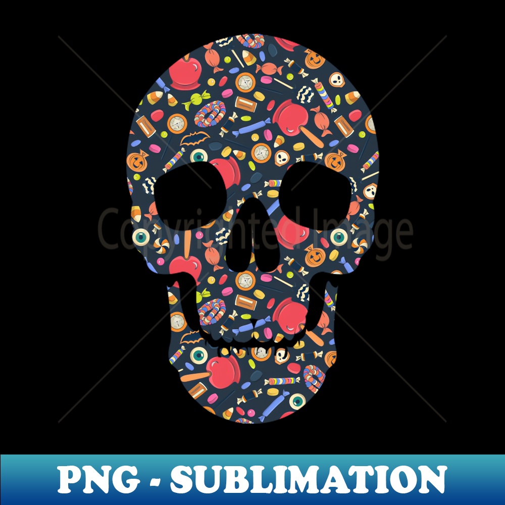 Halloween Skull Png Transparent Sublimation Design Perfe Inspire